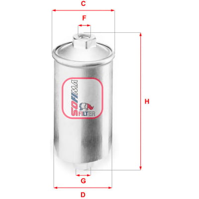 Brandstoffilter SOFIMA S1504B