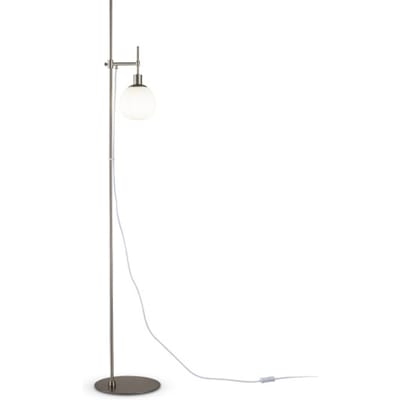 Maytoni - Vloerlamp Erich - Nikkel - Ø25