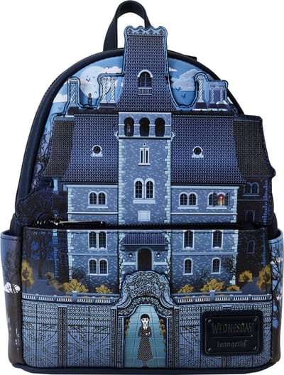 Loungefly Backpack Wednesday Nevermore Academy