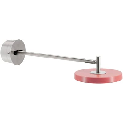 UMAGE LED wandlamp Asteria Long, roze, staal, vaste aansluiting