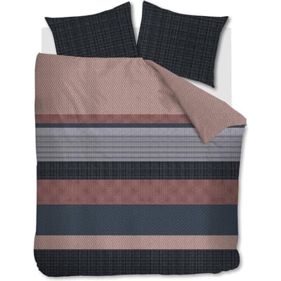Beddinghouse Kyle dekbedovertrek - Tweepersoons - 200x200/220 - Blauw