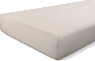 Walra Hoeslaken Jersey Stretch - 80x200/210 - 100% Katoen - Zand