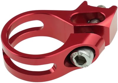 Dailygoods- Versnellingshendel Klem Aluminiumlegering - Compatibel met Sram X7/X9/X0/XX/X01/XX1 - 45 x 32 x 12 mm - Rood - Voor 22,2 mm Fietsstuur - Fietsschakelklem