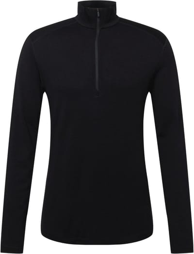 Icebreaker BF 260 Tech LS Half Zip - Heren - Thermoshirt - Zwart