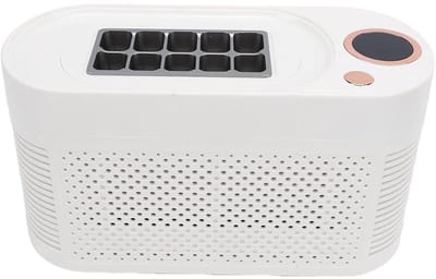 Mini IJsblokjesmachine - Automatische ijsmaker - Snelle ijsblokjes maken - Dubbele stroomopties - 10 ijsblokjes/15 min - Zwart