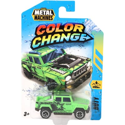 Metal Machines Color Change White Fang - Kleur veranderde auto - 8 cm
