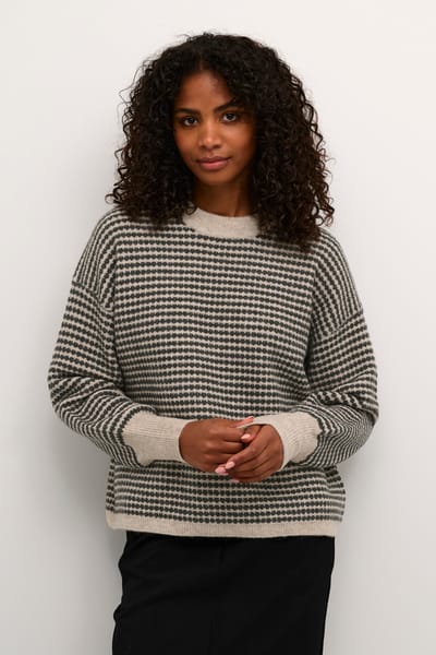 Kaffe KAellery Knit Pullover Dames Trui - Maat XL