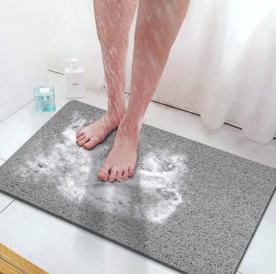 Antislip loofah douchemat 40 x 80 cm - Sneldrogend, comfortabel en veilig voor badkamer en douchecabine