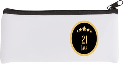 Akyol - 21 jaar Etui - Hoera 21 jaar - iemand die 21 jaar is geworden of 21 jaar lang een relatie hebben of getrouwd zijn - verjaardagscadeau - verjaardag - cadeau - kado - geschenk - gift - relatie - trouwdag - jubileum - 20 bij 9 cm