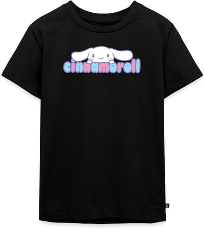 Cinnamoroll Gluurt Over De Letters Premium T Shirt Kinderen