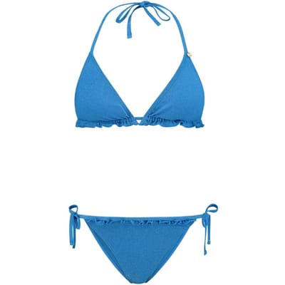 Shiwi Liz Bikini Set Sicily Glitter Sports Blue Sports Blue Maat: 42 | Bikini's Outlet | Dames | Blauw