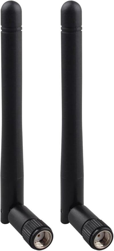 Wifi Antenne Dual Band - Router Antenne MIMO - Verbeteren Wifi Signaal - Omnidirectioneel RP-SMA - 3 dBi - Zwart