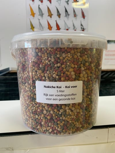Nakiche Koi - Basisvoer 5 liter - Vissenvoer