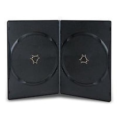 Dailygoody - DVD/CD/BLU RAY Cases - 20 Stuks Ruimtebesparend en Stijlvol - 7mm Dun - Voor Organisatie en Bescherming - Geschikt voor Verzending - Kleu...