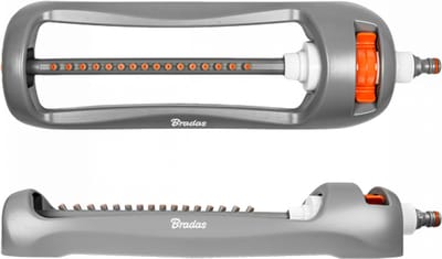 Bradas White Line compacte oscillerende sproeier – Zwenksproeier – 16 nozzles – Tot 336 m² – Inclusief reinigingspin