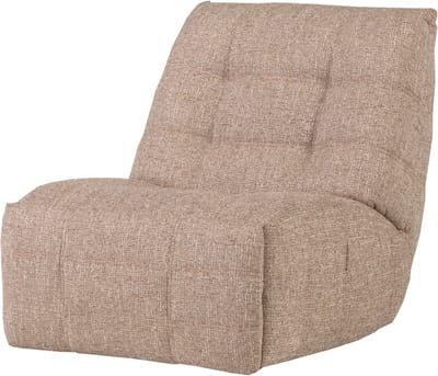 WOOOD Hein Relaxfauteuil Elektrisch - Geweven Stof - Naturel Melange