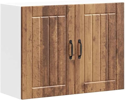 Keukenkast Onderkast - Keukenmeubel - Keuken Opbergen - Verstelbare Voeten - 80 x 46 x 81.5 cm - Old Wood