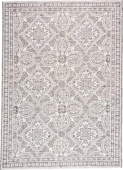 Fraai Buitenkleed - Summer Oriental Lichtgrijs - 240x330cm
