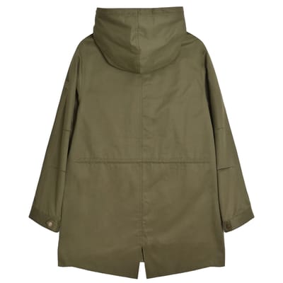 Lambretta Douchebestendige Parka Heren (Kaki Groen)