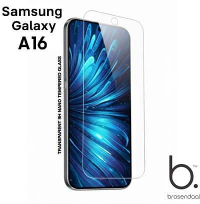 Brosendaal Screenprotector geschikt voor Samsung Galaxy A16 - 9H Nano Coating - Ultradun - Maximaal Kras- en Valbestendig