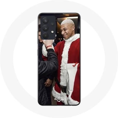 Coque pour Samsung Galaxy A13 4G / A13 4G Lite Mbappé Foot Joyeux noël
