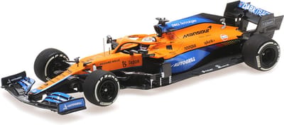 McLaren F1 Team MCL35M #3, Ricciardo, French GP 2021 - 1:43 - Minichamps