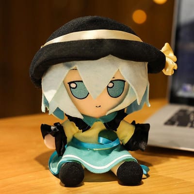 20cm Touhou Project Hakurei Reimu Kirisame Cirno Fumo Pluche Speelgoed Anime Cadeaus Japanse Dochterdag 20cm geel