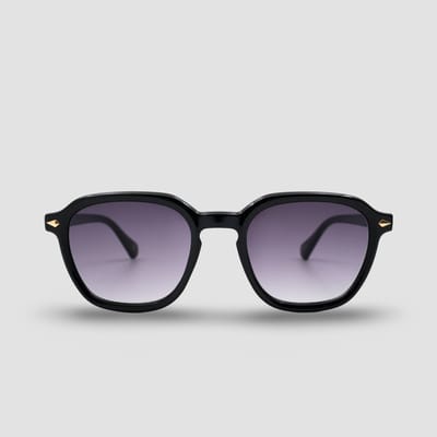 Montuurtjevoorjou - Mirage Black - Zonnebril - Heren zonnebril - Dames zonnebril - Zwart