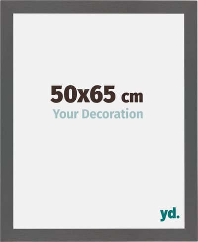 Your Decoration - Fotolijst 50x65 cm - MDF - Antraciet - Mura