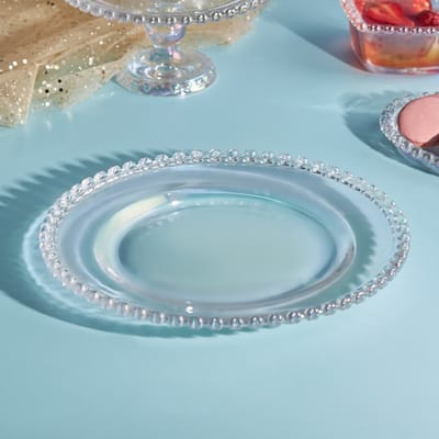 Karaca Rory – 27 cm Serveerbord – Hoogwaardig Glas, Elegante en Stijlvolle Ontwerp