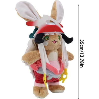 1/35cm Made In Abyss 2 Nanachi Pluche Speelgoed Zacht Gevuld Anime Cartoon Kerst Verjaardagscadeau Voor Kinderen 35cm white