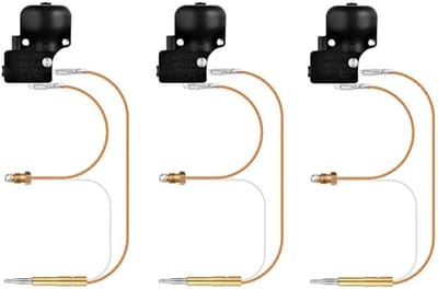 Terrasverwarmer Koppeling - Buitenverwarming Onderdeel - Buiten Verwarmen - Veiligheidskantelschakelaar - 23.5 inch - Zwart