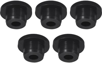Dailygoods- Knopplug 5 Stuks - Waterdicht - Rubber - Temperatuurbestendig tot 250 °C - Eenvoudig te installeren - Duurzaam - Stop