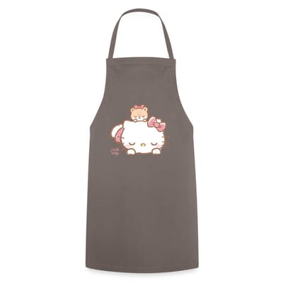 Hello Kitty Met Teddy Op Haar Rug Keukenschort