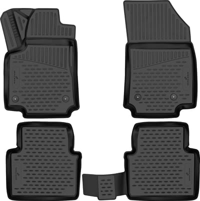 Walser Rubberen Voetmatten XTR geschikt voor Opel Crossland/Crossland X 03/2017 - Vandaag