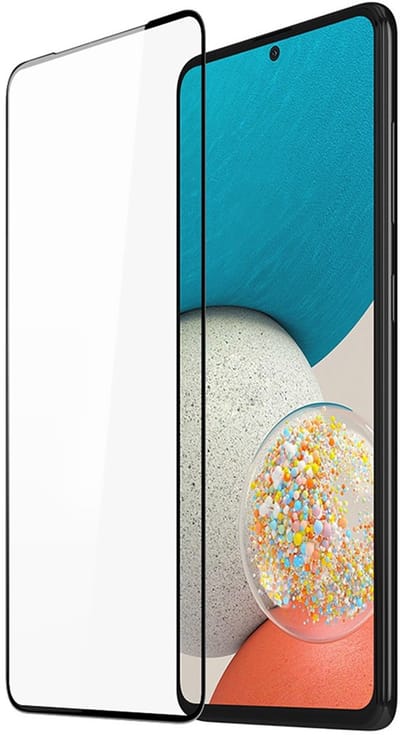 Dux Ducis Screen Protector - Geschikt voor Samsung Galaxy A53 Screen Protector - Dux Ducis Full-Cover Tempered Glass - Zwart