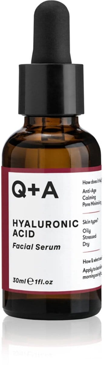 Q+A - Hyaluronic Acid Gezichtsserum - 2 x 30 ml - Voordeelverpakking