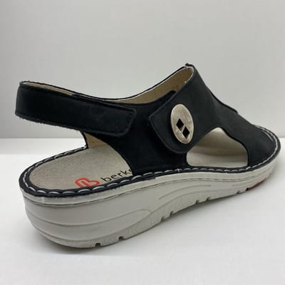BERKEMANN - Damesmodel Tanita 03114-910 Comfort sandaal - blauw - maat EU: 41 1/2 en UK: 7,5