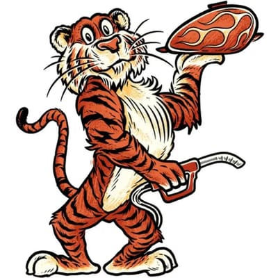 Motorfiets stickers Lethal Threat Mini Tiger In Your Tank
