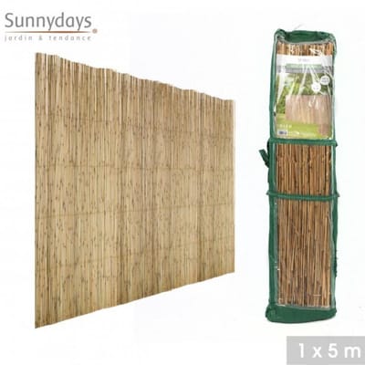 Sunnydays Rietscherm /Rietmat - L500 x H100 cm - tuinscherm / schutting