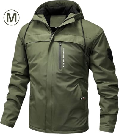 Nivard Parka Heren Winterjas - Heren - Winter - Jas - Volwassen - Groen - Maat M