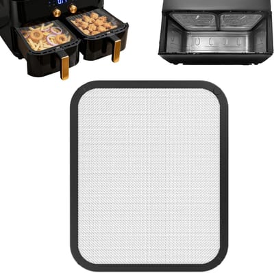 Splash guard voor air fryer 8.5 l/10 l, roest- en corrosiebestendig, hittebestendig tot 230 °C, ideaal voor veilig frituren en koken