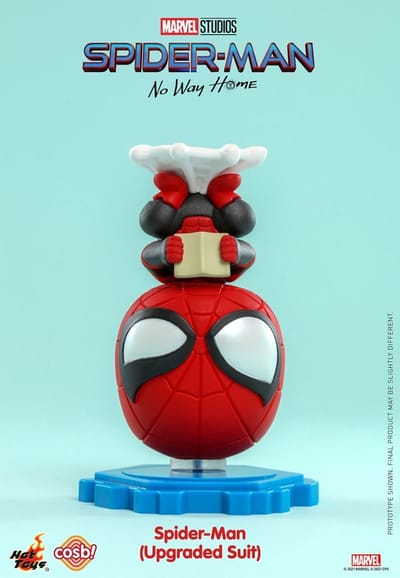 Hot Toys Spider-Man (Upgraded Suit) Cosbi Mini Figure - Hot Toys - Spider-Man: No Way Home Figuur