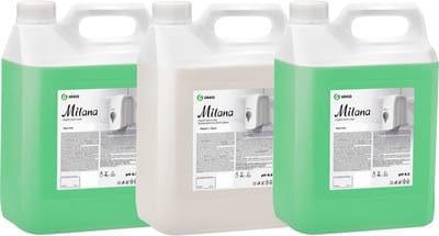 Grass Milana - Handzeep - Navulling - 3 x 5 liter - Fresh Set