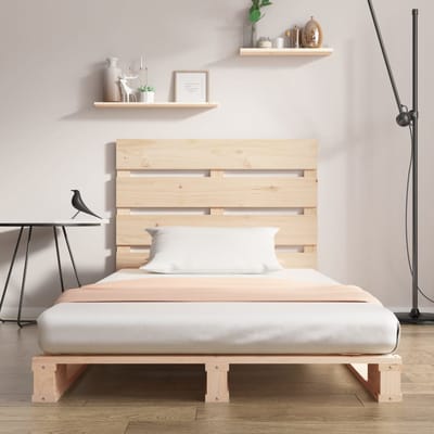 vidaXL - Bedframe - zonder - matras - massief - grenenhout - 90x200 - cm
