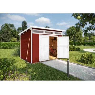 Weka Tuinhuis 264 - Rood - 295x209cm