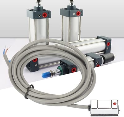 Allecto - Pneumatische Magnetische Sensor - Sensor voor cilinders - Geschikt voor CS1-U - Precisie en betrouwbaarheid - Sensor voor automatisering ...