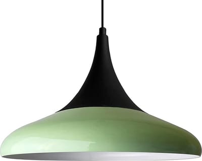 Bamyum Paladin Metalen Hanglamp Ø35cm, Moderne Mintgroen Hanglamp