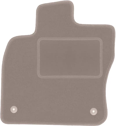 Beige bestuurdersmat voor: Audi Q2 crossover (2016-)