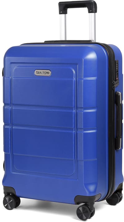 TAN.TOMI Reiskoffer 95L - Harde Koffer - Handbagage & Ruimbagage - Trolley Koffer met 4 Wielen en Cijferslot - Lichtgewicht & Stevig